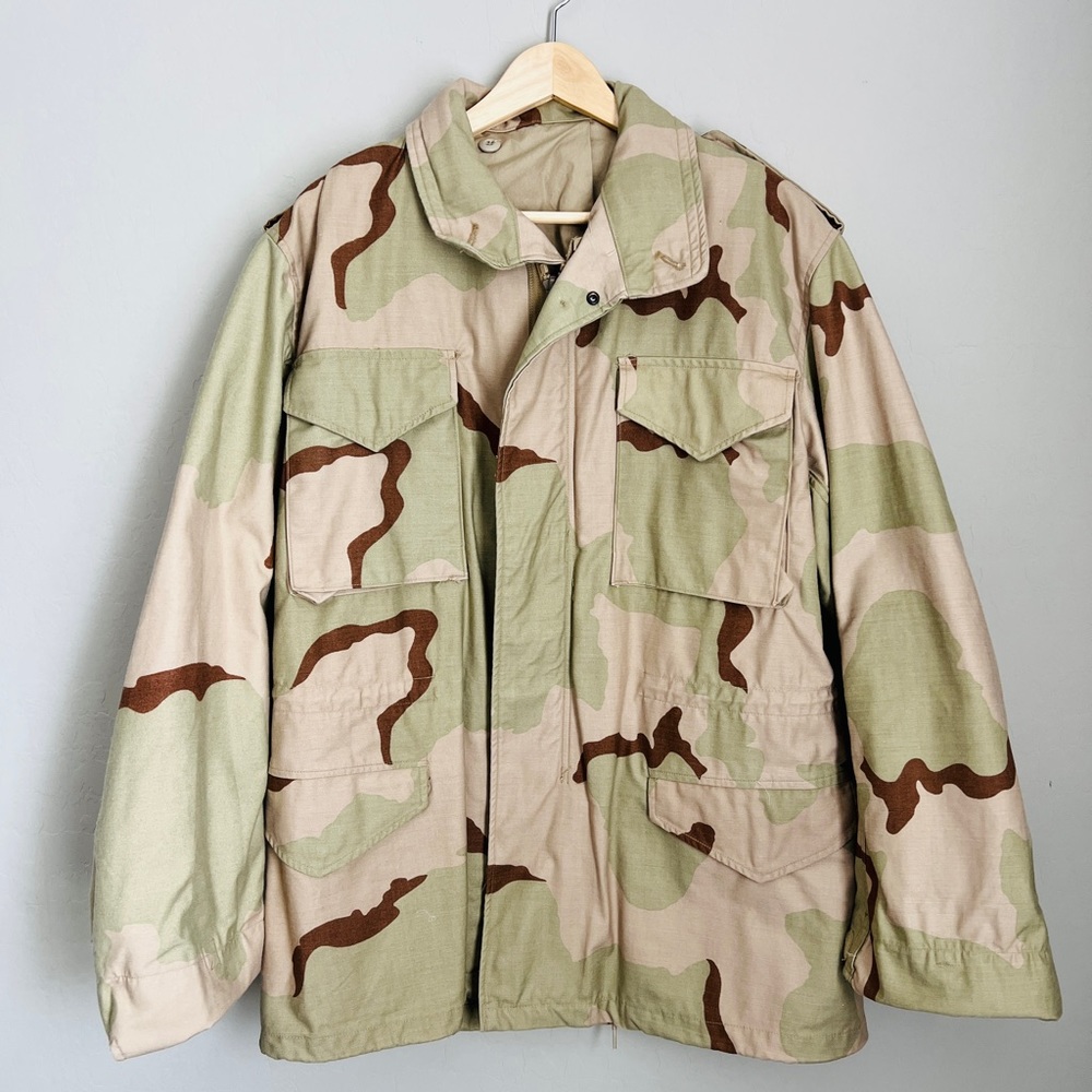 Military Cold Weather Desert Camouflage Field Jacket
